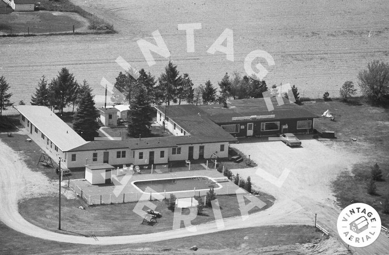 Sunset Motel - 1978 Aerial (newer photo)